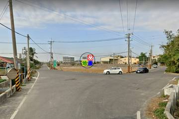 埔鹽快速道路交流道旁田地
