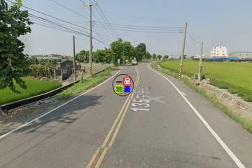 埔鹽快速道路交流道旁田地